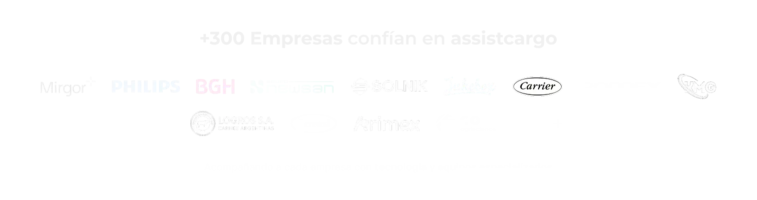 Empresas que confían en AssistCargo