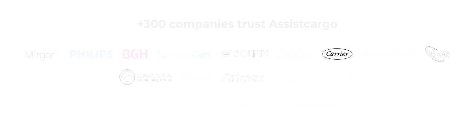 Companies that trust AssistCargo