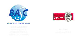 Certificados BASC e ISO 9001 de Assistcargo