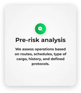 Pre-shipment risk analysis